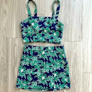 2 piece tropical set